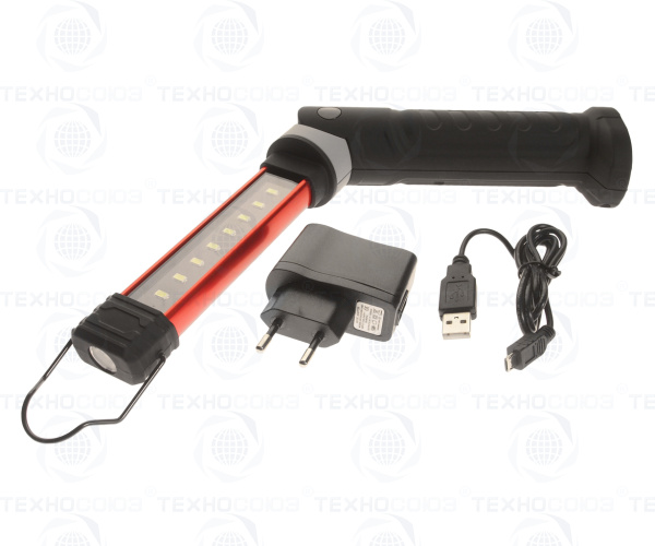 JTC-5348 Лампа переносная аккумуляторная светодиодная поворотная на магните